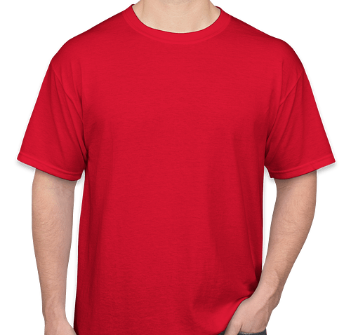 Gildan 50/50 T-shirt - Color: Red