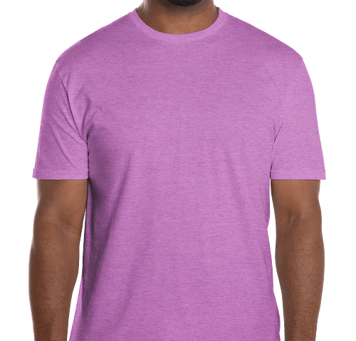 Gildan Softstyle Jersey T-shirt - Color: Heather Radiant Orchid
