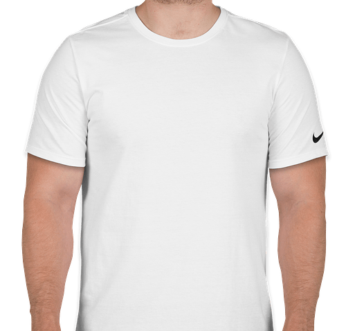 Nike 100% Cotton T-shirt - Color: White