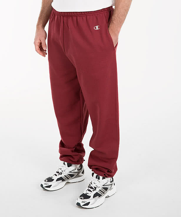 maroon champion sweatpants