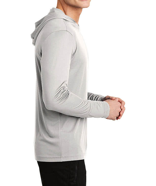 Custom SportTek Competitor Hooded Long Sleeve Performance Shirt