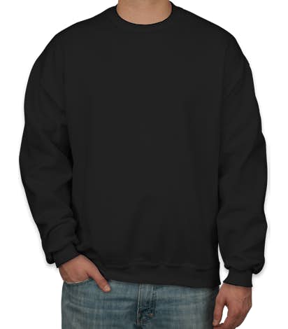 Jerzees Super Sweats® 50/50 Crewneck Sweatshirt - Black