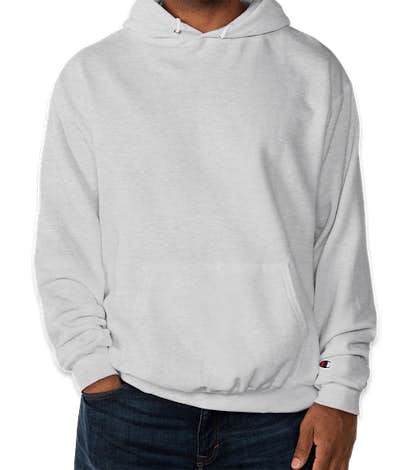 Champion Double Dry Eco Pullover Hoodie - Silver Grey