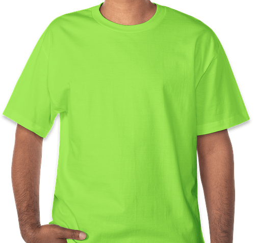 Hanes Beefy-T - Color: Lime Green