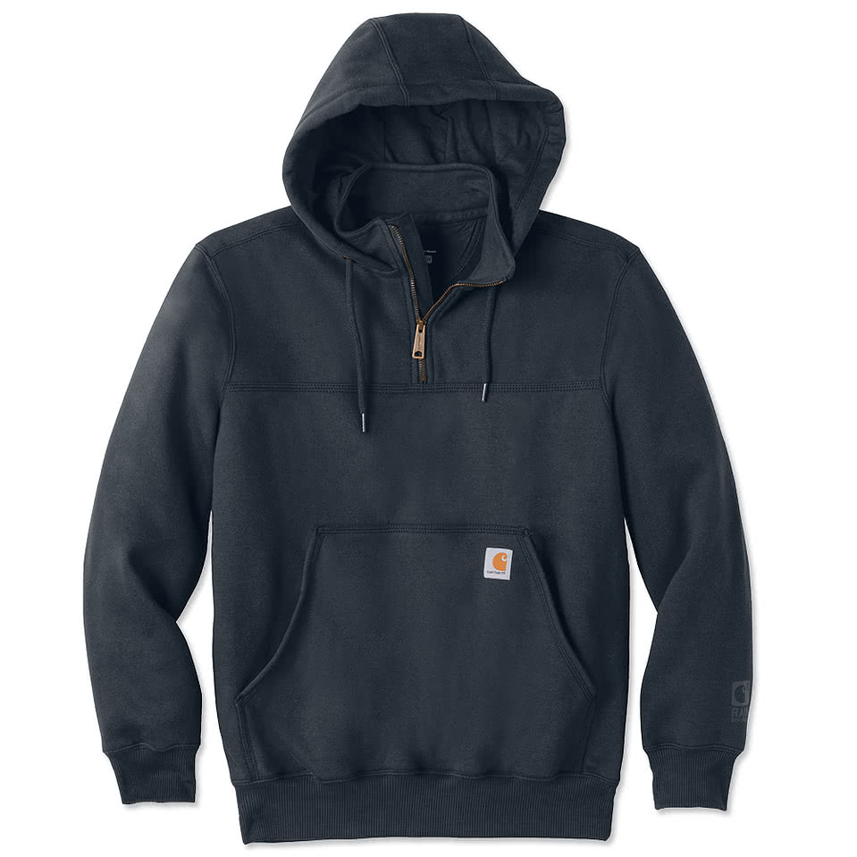 carhartt paxton quarter zip hoodie