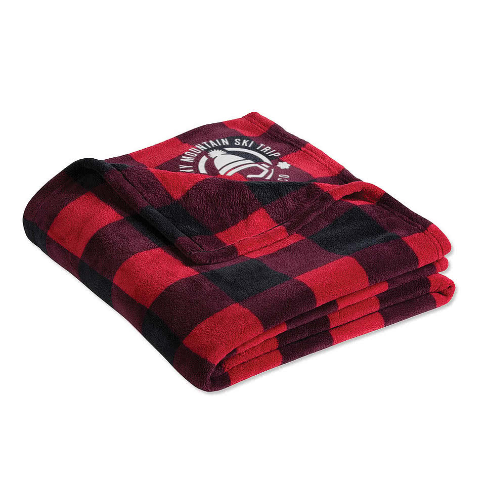Custom Port Authority Ultra Plush Blanket Design Blankets Online at
