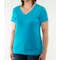 Anvil Women's Lightweight V-Neck T-shirt - Other View: 1