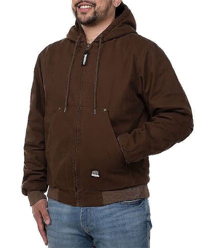 Berne Highland Washed Cotton Duck Hooded Jacket - Other View: 1