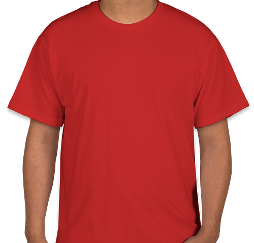 Gildan Hammer T-shirt - Color: Sport Scarlet Red