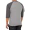 Anvil Tri-Blend Baseball Raglan - Other View: 2