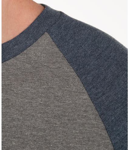 District Tri-Blend Baseball Raglan - Other View: 3