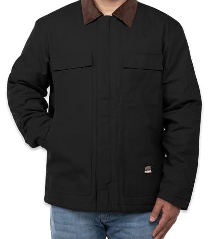 Berne Heritage Chore Coat - Black