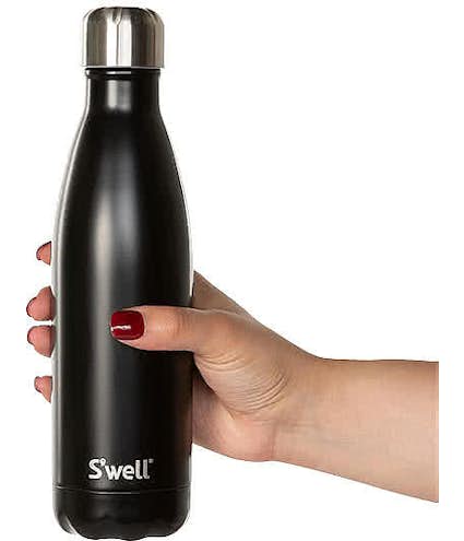 S'well 17 oz. Satin Insulated Water Bottle - Laser Etched - Other View: 2
