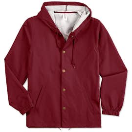 Independent Trading Hooded Coaches Jacket