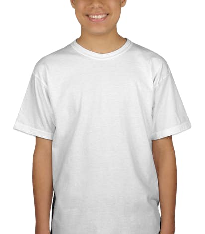 Canada - Gildan Youth Ultra Cotton T-shirt - White