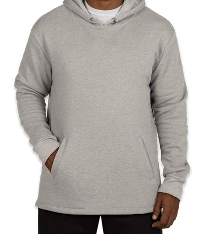 Next Level Soft Pullover Hoodie - Heather Grey
