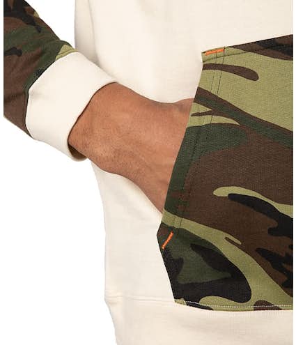 Code Five Camo Colorblock Pullover Hoodie - Other View: 7