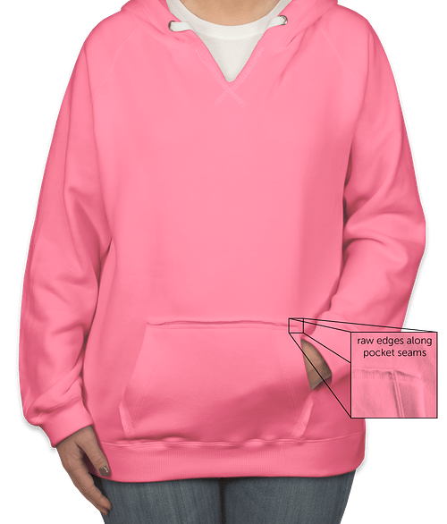 v neck hoodie