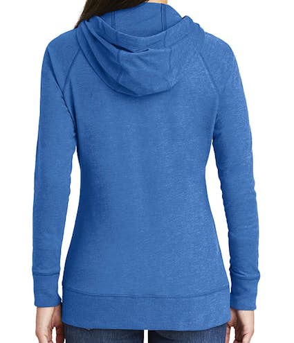 New Era Women's Sueded Lightweight Zip Hoodie - Other View: 2