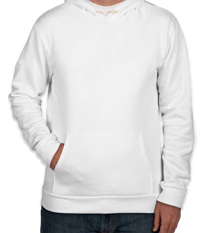 Next Level Blended Pullover Hoodie - White