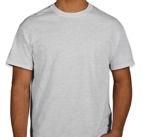 Gildan 100% Cotton T-shirt - Color: Ash