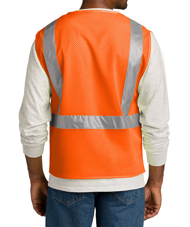 Custom CornerStone Class 2 Mesh Safety Vest Design Safeties Online at
