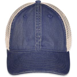 Comfort Colors Trucker Hat - Color: True Navy / Ivory