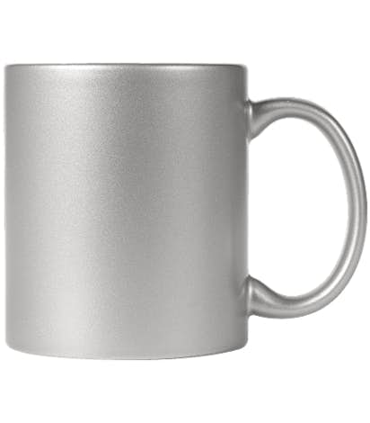 11 oz. Metallic Mug - Silver