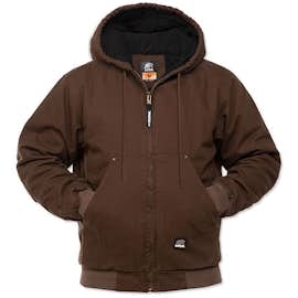Berne Highland Washed Cotton Duck Hooded Jacket