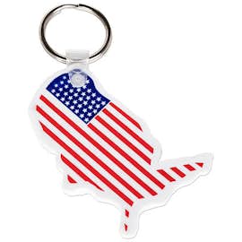 USA Flag Keychain