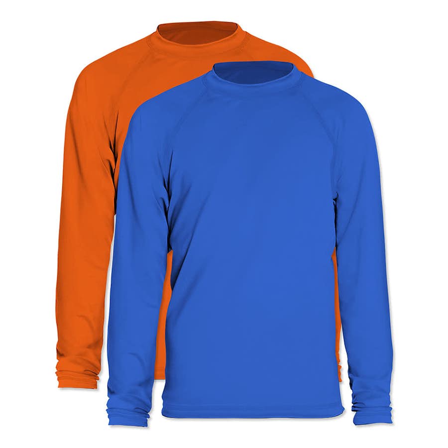 Download Custom Wet Effect Youth Long Sleeve Rash Guard Shirt - Design Rash Guards & Swim Shirts Online ...