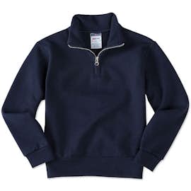 Jerzees Youth Nublend Quarter Zip Sweatshirt