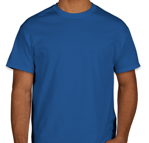 Gildan 100% Cotton T-shirt - Color: Royal