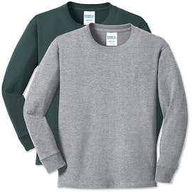 Port & Company Youth Core Cotton Long Sleeve T-shirt