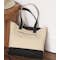 Medium Front Zipper Cotton Boat Tote - Other View: 4