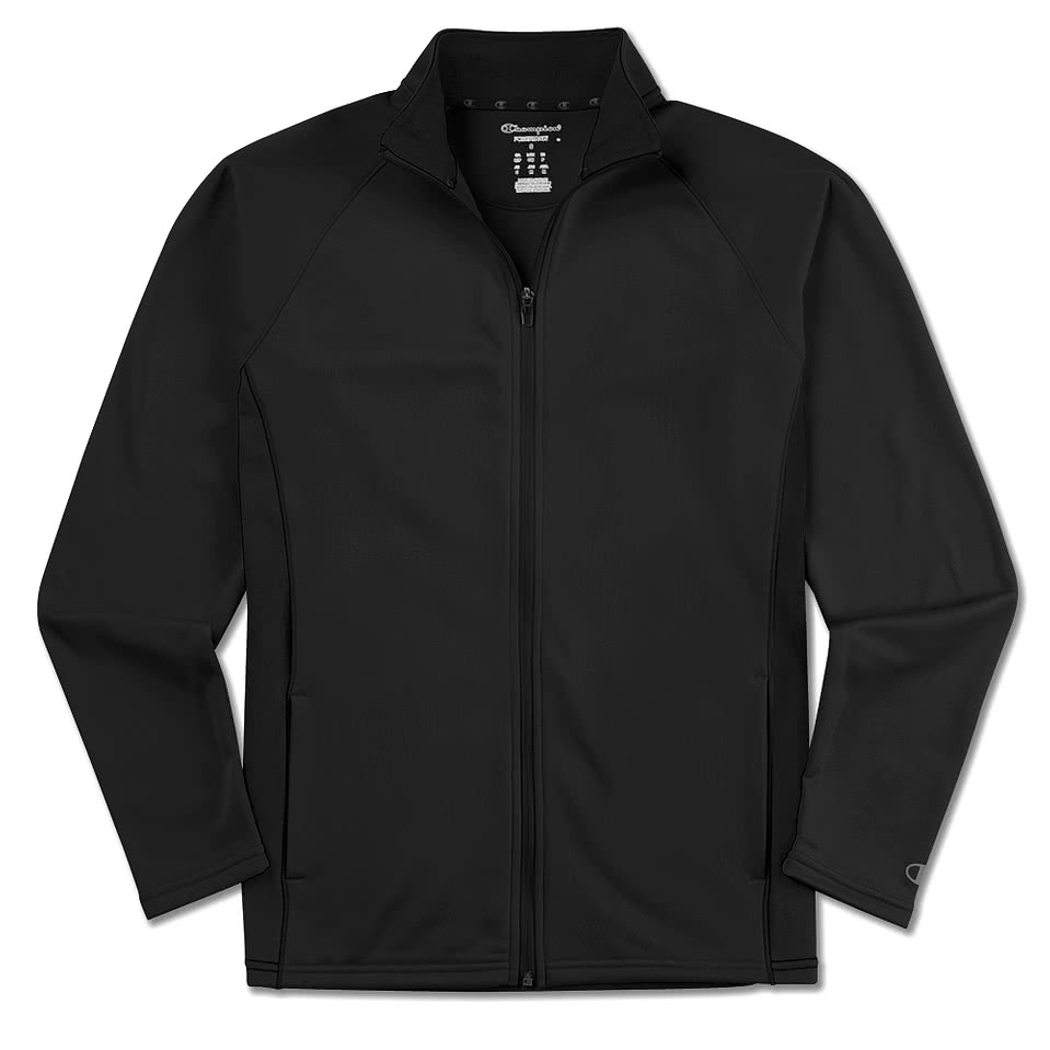 orange running jacket