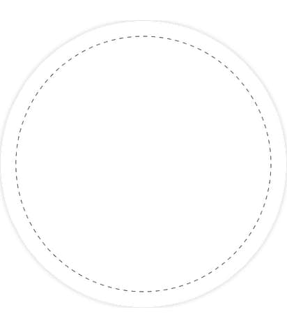 Full Color 2.5 in. Circle Roll Labels (500 per roll) - White