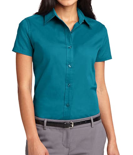 Port Authority Women's Short Sleeve Easy Care Shirt - Other View: 3