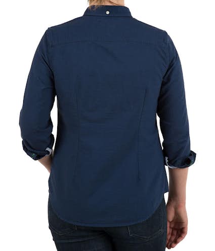 Tommy Hilfiger Women's England Solid Oxford Shirt - Other View: 2