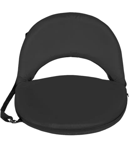 Portable Reclining Stadium Seat - Black