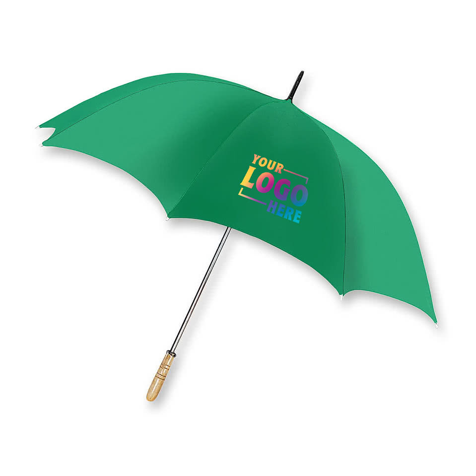Custom 60" Arc Solid Golf Umbrella Design Umbrellas Online at