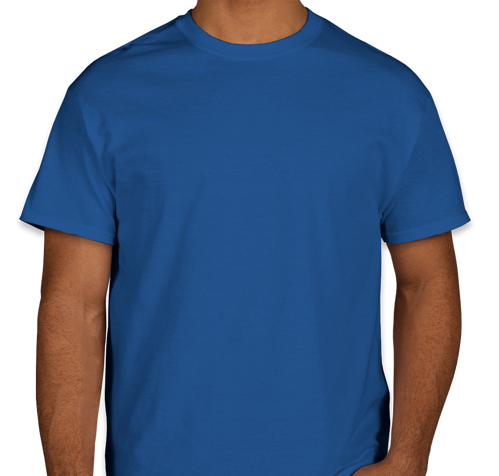 Gildan 100% Cotton T-shirt in Royal