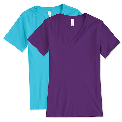 Bella + Canvas Women's V-Neck T-shirt