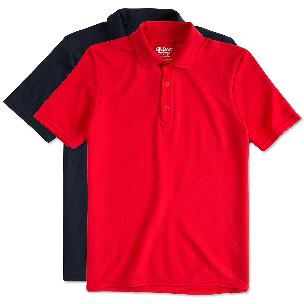 embroidered polo shirts no minimum order