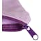 Large Colored Canvas Pouch with Colored Zipper - Other View: 3