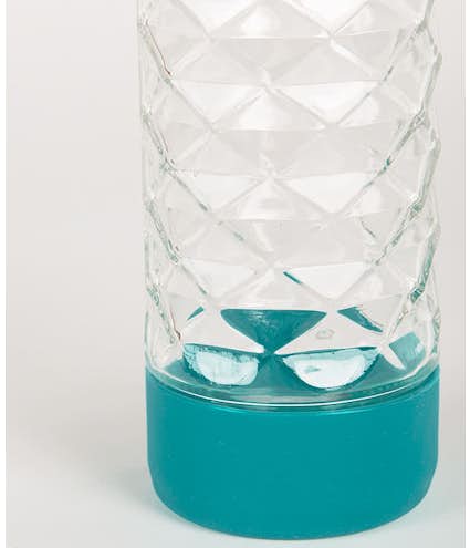 20 oz. Geometric Glass Bottle - Other View: 2