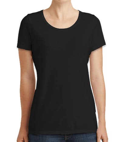 New Era Women's Tri-Blend Performance Shirt - Black