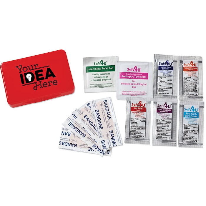 Compact 11-Piece First Aid Kit