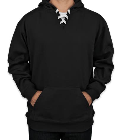 J. America Hockey Pullover Hoodie - Black