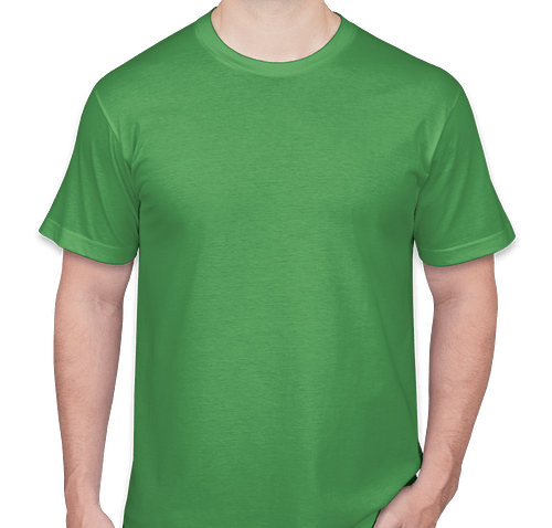 American Apparel USA-Made Jersey T-shirt - Color: Grass